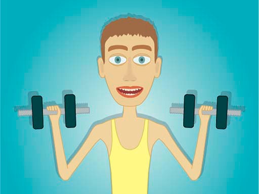 Muscle Clicker: Gym game